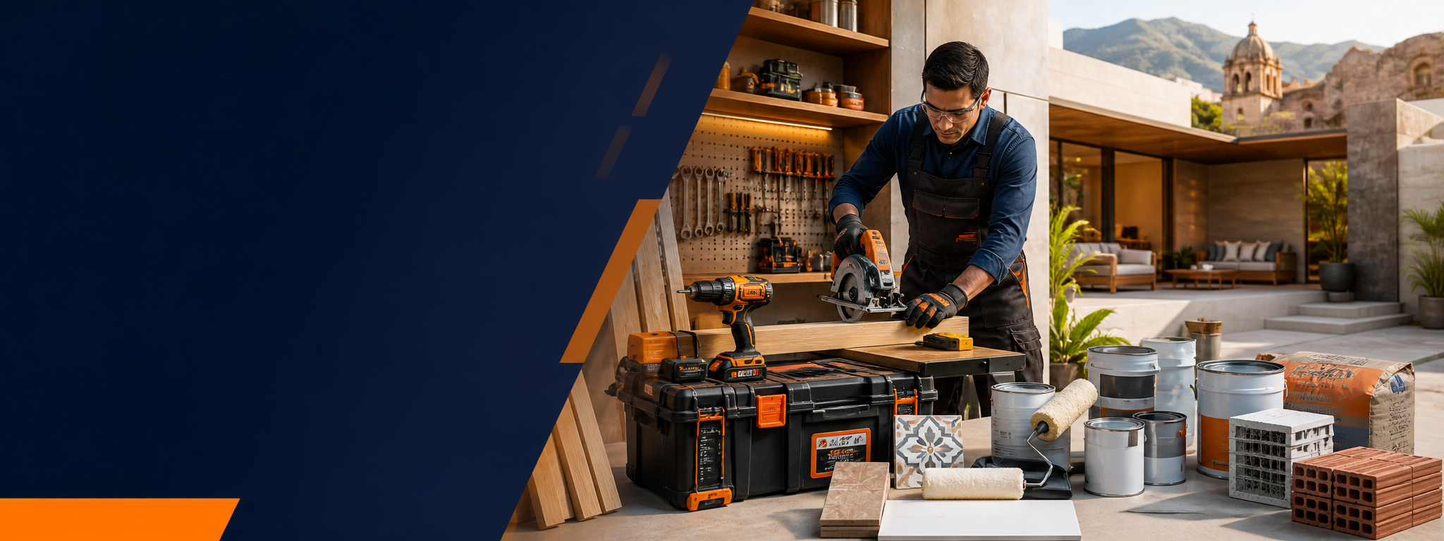 Herramientas y materiales para construir y renovar tu hogar