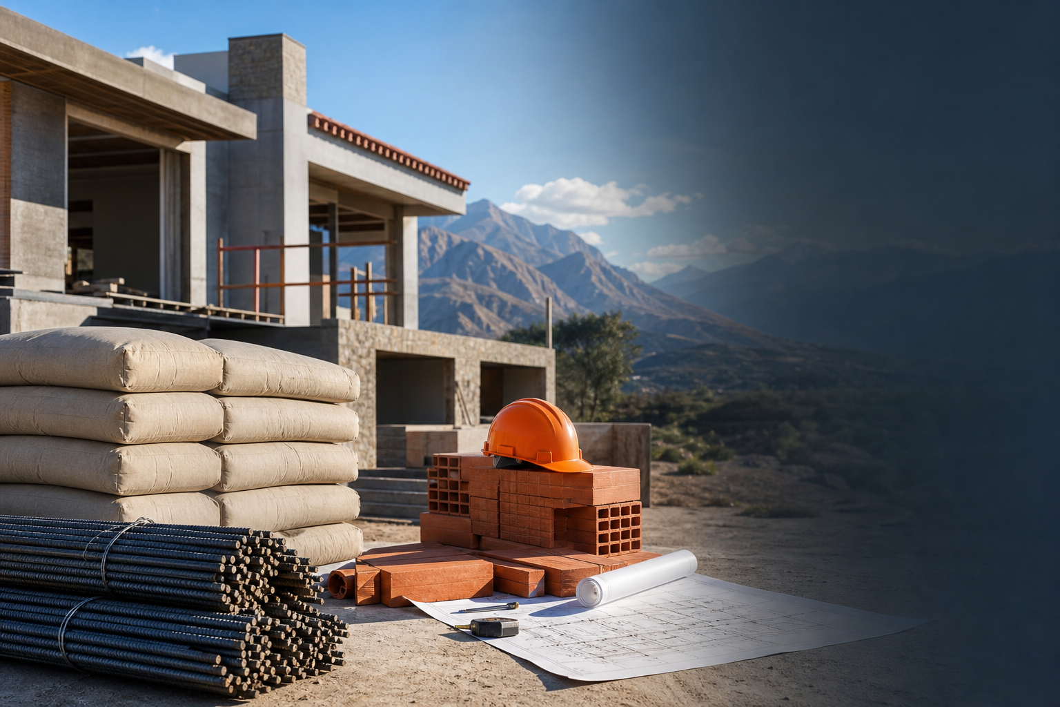 Materiales para construcción y obra